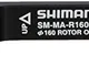 Shimano SM-MA-R160P/S, Adattatore per Freno a Disco Fronte, Nero, 203 mm