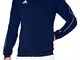 adidas Core 18 TT, Giacca Uomo, Blu (Dark Blue/White), L