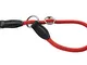 HUNTER Freestyle - Collare da allenamento con anello di arresto, 35/8 cm, colore: Rosso