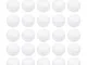 Amosfun 120 pz 4 cm bianco schiuma di polistirolo espanso palline artigianali per arti art...