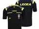 Legea Gara, Maglia Ufficiale FIGC Aia MC Stagione 2019/2020, Nero, XL Uomo