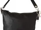 Guess Michy Hobo Borsa a Mano da Donna, Nero, Taglia Unica