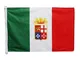 AZ FLAG Bandiera NAVALE Italia Marina Militare 45x30cm - Bandiera MARITIMA Italiana NAVALE...