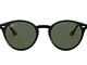 Ray-Ban RB 2180 Occhiali da Sole, Nero (Black/Greygreen), 51 Uomo, Vintage