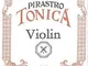 Pirastro Corda per violino Tonica E 1 in acciaio tinta unita, anello