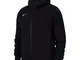 Nike Club19 Full-Zip, Felpa con Cappuccio Unisex Bambini, Black White, M