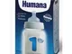 Humana 1 Latte per Neonati Primi Mesi, con Prebiotici, LC-PUFA, in Polvere - 800 gr