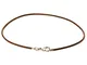 Trollbeads Necklace Collana Cuoio Marrone 45 cm