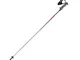 LEKI, racchette da sci Speed S, di colore grigio chiaro, nero, bianco e rosso, Adulti (uni...