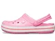 Crocs Unisex - Adulto Zoccoli, Calzata: Rilassata, Resina, Pink Lemonade White, 37/38 EU