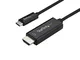 StarTech.com Cavo Adattatore USB-C a HDMI - 4K 60Hz da 1m - Nero - Cavo USB 3.1 Tipo C