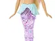 Barbie Dreamtopia Bambola Sirena, Bionda con Coda che Si Muove e Luci, Giocattolo per Bamb...