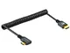 Twozoh Cavo Mini HDMI Spirale a 90° a HDMI, ad Angolo retto da Mini HDMI a HDMI, supporto...