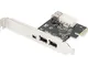 Digitus DS-30201-5 Scheda Pci, Nero, Scheda IO - Firewire 1394a, PCIe