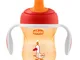 Chicco Training Cup, 1 Bicchiere Antigoccia Bambini 200 ml, Una Tazza 6+ Mesi per Imparare...