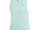 adidas Club Tie, Canotta Donna, Menta Trasparente, L