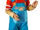 Ciao Pinocchio burattino costume travestimento bambino originale (Taglia 5-7 anni)