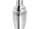 Newness 250 ML Shaker Cocktail, Shaker per Cocktail in 304 Acciaio Inox, Professionale Sha...