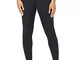 adidas W Fb Tig – Leggings da Donna, Donna, Maglie, GL4029, Nero/Bianco, M