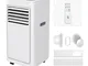 Famgizmo Condizionatore mobile 9000 BTU condizionatore d'aria con refrigeratore, deumidifi...