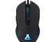 THE G-LAB Kult Helium USB Wired Gaming Mouse - Sensore ottico da 800 a 3200 DPI, retroillu...