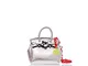 Save My Bag Luna Silver - Borsa a mano per bambini, motivo: Miss Girl laminato