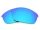 Revant Lenti di Ricambio compatible con Oakley Flak Jacket, Polarizzate, Blue Ghiaccio Mir...