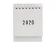 zlw-shop Calendari da Muro 2020 Creative Desktop Paper Calendar Mini Table Calendari da Ta...