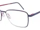 OCCHIALI DA VISTA IN TITANIO UOMO DONNA BLACKFIN BF OAKS BF 906 1195 TITANIUM