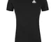 Kappa T-Shirt Cotone 303WGP0 Black - Fuchsia Size:S
