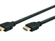 Jou Jye Computer HDMI, plug 19p / plug 19p - 5.0M cavo HDMI 5 m HDMI Type A (Standard) Ner...