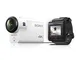 Sony FDR-X3000R Action Cam 4K, Bianco