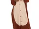 Pigiama Anime Cosplay Halloween Costume Attrezzatura Adulto Animale Onesie Unisex, Scimmia...