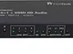 FeinTech VSW04202 HDMI 2.0 Matrix Switch 4x1 HD-Audio Extractor 7.1 Dolby Atmos 4K 60Hz HD...