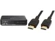 I-Can 4000S Tessera Tivusat, Nero/Antracite & AmazonBasics - Cavo HDMI 2.0 ad alta velocit...