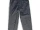 OJ - Compact Down Black Pantalone 4 Stagioni 100% Impermeabile Compatto e Tascabile, Nero,...
