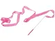 BKAUK - Nastro per ginnastica ritmica, per festa di Capodanno cinese, colore: Rosa
