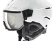 uvex instinct visor, casco da sci robusto unisex, con visiera, regolazione individuale del...