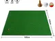 QINYUP Golf Practice-Mat Coperta Personali Mat Golf Colpire Mat Mini Swing Sfera Mat Facil...