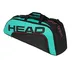 HEAD Tour Team 6R Combi Borsa per Racchetta, Unisex Adulto, Nero/Alzavola, 6R