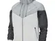 Nike Giacca con Cappuccio Uomo Sportswear Windrunner Bianco (XL)