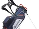 TaylorMade TM20Stand8.0BagNavyWhiteRed, Borsa con Supporto, per Golf Unisex-Adulto, Blu Na...