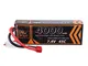 HELEISH Spina 7.4V 4000mAh 45C 2S Lipo batteria T for auto RC Parti di assemblaggio fai-da...