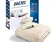 Imetec Scaldaletto Singolo, Comando 2 Temperature, Tessuto Trapuntato, Lavabile a Mano e i...