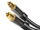 KabelDirekt 12,5m Cavo TOSLINK, (Ottico Audio Digitale, Connettore TOSLINK Maschio > Conne...