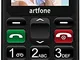 Artfone Telefono Cellulare per Anziani con Tasti Grandi | Funzione SOS | 1.77" Display | S...
