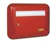 Alubox Neve Cassetta Postale, Rosso