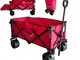 PAPILIOSHOP BULL Carrello pieghevole con ruote da spiaggia per il trasporto materiali max...