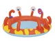 Bestway - piscinetta Gonfiabile Interactive Crab, 165 x 150 x 63 cm