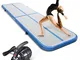 KKJKK Mat Airtrack 10cm / 20 cm di Spessore 2M / 3M / 4M / 5M / 6M Mat Burattatura Gonfiab...